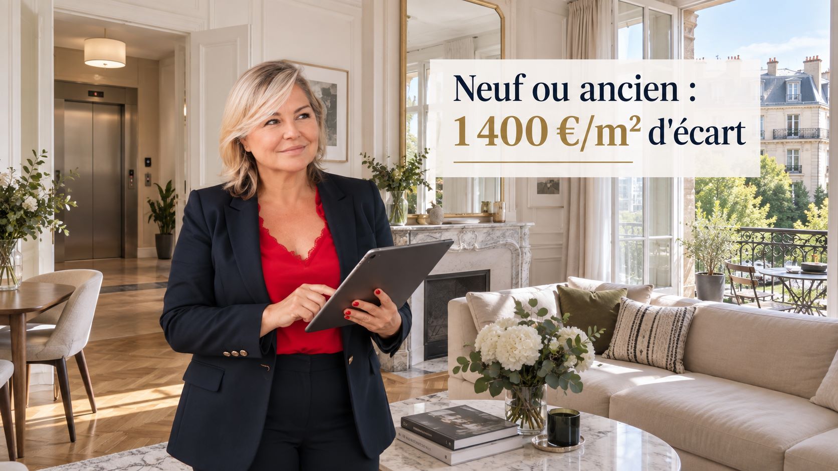 Neuf ou ancien : 1 400 €/m² d'écart sur un appartement à Rueil-Malmaison